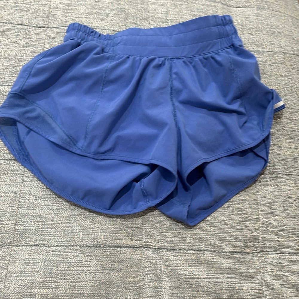 blue lululemon shorts